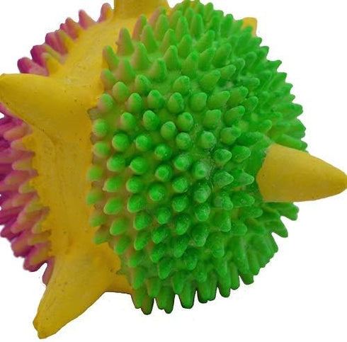 Spiny Space Ball, 3.2-Inch, Latex Dog Toy