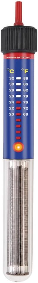 Penn-Plax Cascade Heat Aquarium Heater, Fully Submersible, 200 Watt, 11” Length for Fish Tanks