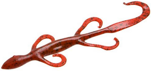 Zoom Bait 6-Inch Lizard Bait-Pack of 9 (Tomato)