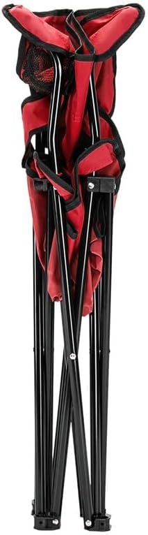 NOLLAM 19.69"" 19.69"" 31.50"" 230lbs Portable Camping Chairs Lightweight Folding Lawn Chair with Cup Holder x x