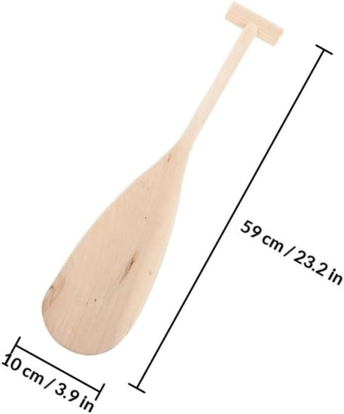 Sturdy Wooden Kayak Paddle for Kids - Perfect for Water Adventures