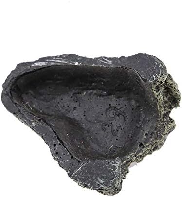 TOPINCN Aquarium Fish Hiding Cave, High Simulation Crawling Turtle Reptile Habitat Decoration, Small