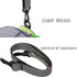 Waterproof Bicycle Handlebar Bag with Transparent Pouch and Adjustable Strap, High-capacity Cycling Front Pack (Green)