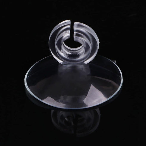 Transparent Aquarium Suction Cup Holders - 10 Pack for Fish Tank Tubing, Pumps, and Filters