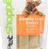 PetShoppe Chicken Double Treat Bones Dog Treats - Highly Digestible Rice Base - Promotes Plaque and Tartar Control - Perfect for Training (3 Bones)