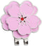 Golf Hat Clip Peach Blossom Ball Markers, Magnetic Hat Marker for Professional Golf