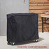 80 32"X17.5"X31.5", 80 Quart Cooler Cart Cover, Fits Most Quart Rolling Ice Chest, Black, Water Resistant, UV Resistant
