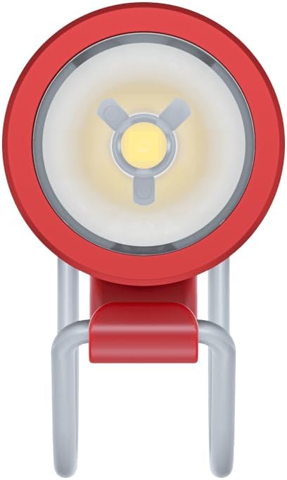 Plugger Front Bike Light - Post-Box Red