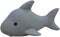 FOUFIT 85647 Zoo Chew Latex Toy for Dogs, Shark, 5"