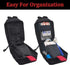 GINZER First Aid Bag EMT Pouch Molle IFAK, Small Empty Tactical Trauma Kit, Medical EDC Emergency Survival Pouch