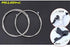 Universal Bicycle Brake & Shift Derailleur Cable Complete Set with Aluminum End Caps for Mountain Road MTB Bike