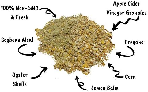 (10 Pampered Chicken Mama Chicken Feed Mash - Premium Layer Feed Pellets - High Protein & High Calcium Chicken Grower
