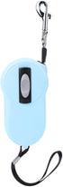Retractable Dog Pet Leash, Heavy Duty Nylon Reflective Tape, Light Blue