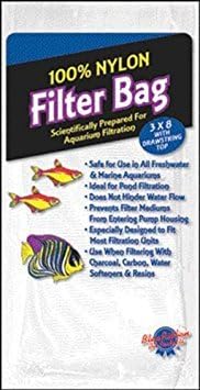 Blue Ribbon Pet Products ABLNYLS Nylon Filter Bag for Aquarium, Small