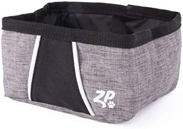 ZippyPaws Adventure Dog Bowl - Graphite Color