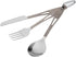TOAKS Titanium 3-Piece Cutlery Set for Outdoor Use