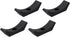 Yardwe Set of 4 Adjustable Dumbbell Storage Brackets - Efficient Organizer Rack for Weight Holder Stand, Durable Weight