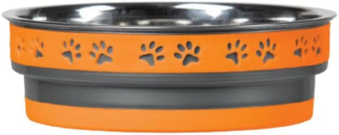Loving Pets Corsa Pet Bowl for Dogs, Small, Inferno Orange