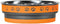 Loving Pets Corsa Pet Bowl for Dogs, Small, Inferno Orange
