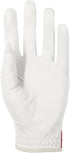 Golf Gloves Left Hand with Ball Marker, Men Women USA Flag Synthetic Leather Adjustable Strap