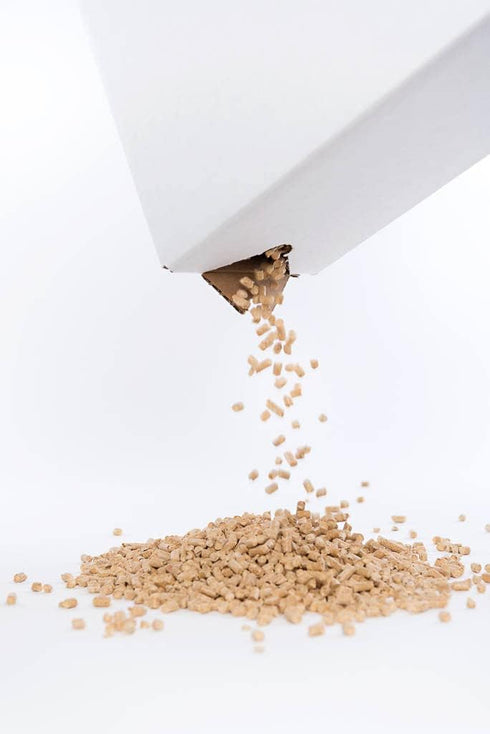 Small Pet Select Premium Pine Pelleted Cat Litter, 25 lbs, Non-Clumping, Low Dust, Non-Tracking, Made in USA