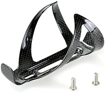 PERGEAR Carbon Fiber Lightweight Bicycle Water Bottle Cage for Cycling