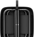 KOMBABE 300lb Portable Folding Stool with Carrying Case, Capacity, Black Metal Frame, Compact Travel Chair for Camping
