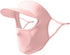 Full Face Cover Sunscreen Veil, UV Protection Sun Shield for Women Girls, Summer Hat with Eye Shield