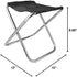 Rayeeley Portable Folding Stool, Tiny Lightweight Camping Stool Chair with Carry Bag for Adults Outdoor Camping Fishing