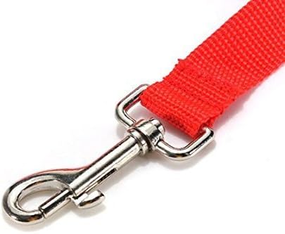 Pet Dog Training Leash - Strong Durable Nylon Lead, 5 Feet Long for Puppy Training, 3 Pack Set