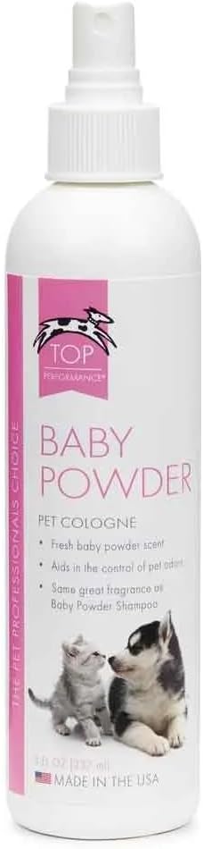 MPP (17 oz) Dog Grooming Baby Powder Shampoo Conditioner Cologne Mist or Waterless Shampoo