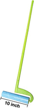 Leo Large 10-Inch Wide Lint Roller Refills, 25 Sheets with Extendable Handle to 45 Inch for Household Cleaning