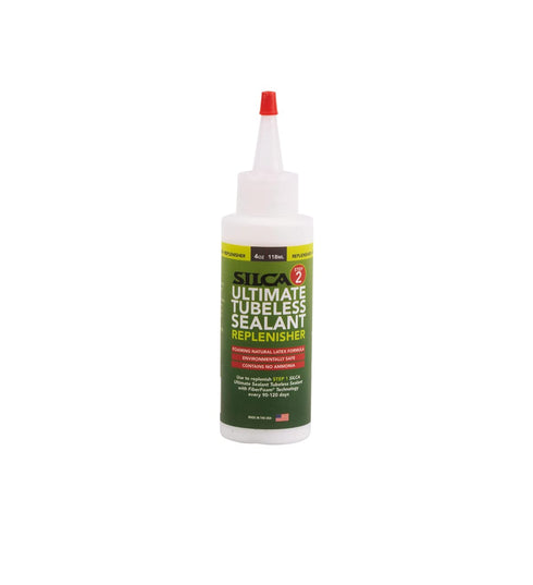 SILCA Ultimate Tubeless Tire Sealant - Long Lasting, Fast Sealing Bike Tire Sealant for MTB, Road, Gravel Bicycle Tires