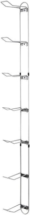 John Sterling Sports Rack for Garage, Wall Mounted Ball Storage Organizer with