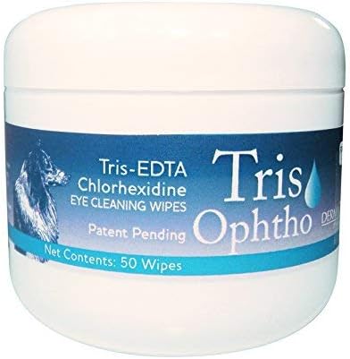 TrisOphtho Wipes 50ct. Jar, Individual