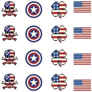 Golfdotz Golf Ball Markers, Unique Stamps and Stickers for Marking Golf Balls, Durable Decals, Golf Accessories for Men