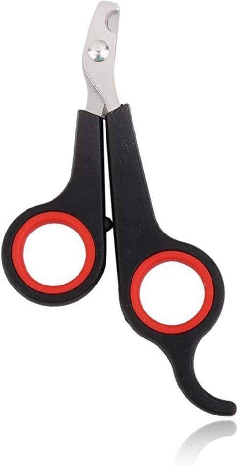Black Pet Supplies, Trumpet Dog Cat Bird Nail Scissors, Nail Clippers, Grooming Supplies for Pets