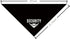 Security Dog Bandana, Black Pet Dog Scarf Accessories, Funny Cute Triangle Scarf for Small Medium Large Dogs