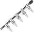 Aquarium Air Flow Control Lever Pump - 5 Way Inline Manifold Tubing Splitter Valve, 3-Pack