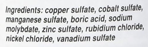 Seachem Reef Trace Elements 250ml for Aquarium