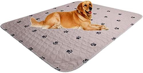 Washable Dog Pee Pads with Puppy Grooming Gloves,Puppy Pads,Reusable Pet Training Pads,Large