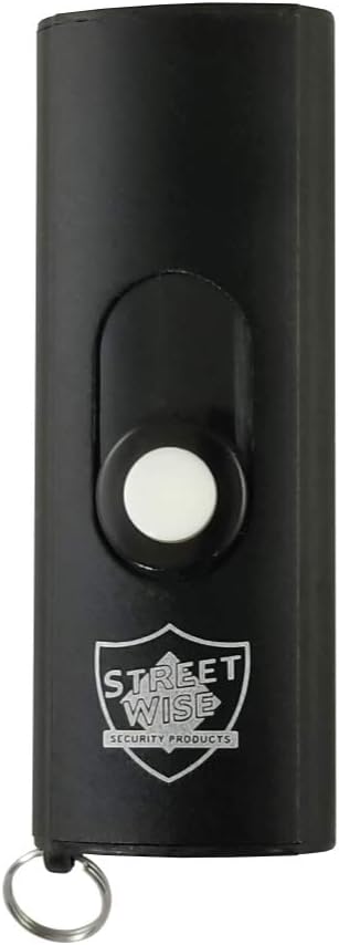 Streetwise Mini Keychain Stun Gun, 22,000,000 Volts (Small Size, BIG Power) BLACK