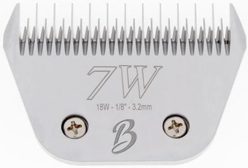 Detachable A Series 7 Grooming Blade Supplies | 7 Clipper Blade, Japanese Carbon Steel, Cuts Length 1/8" - 3.2mm