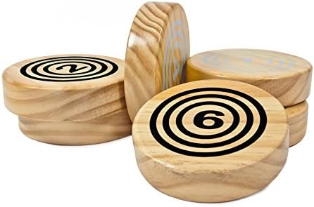 Rollors Expansion Pack - Backyard Game with Black & Gray Discs Only