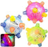 Arinda Jumping Activation Ball for Dogs, Flashing Ball with Light and Sounds, Jumps Automatically