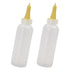 USUNFARM 2PCS 450ML Animal Feeding Bottle with Clear Screw-on Nipple NursingTeat Feeder Detachable