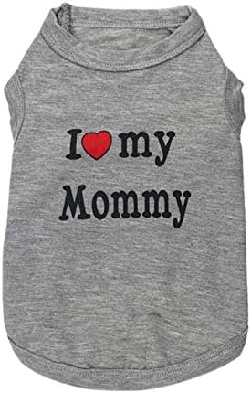 2 Pack Puppy Shirt for Small Dog Boy - Casual Breathable Comfortable Apparel for Dog Cat