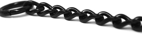 HS HERM. SPRENGER GERMANY Black Stainless Steel Choke Dog Training Collar, No-Pull Slip Chain for Small Medium Large