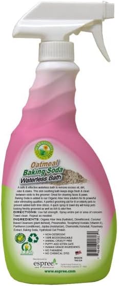 24 oz Espree Oatmeal Baking Soda Waterless Bath