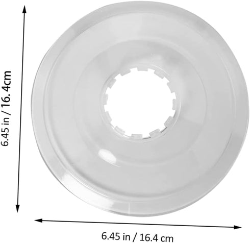 Toddmomy 2pcs Flywheel Guard, Bike Accessories for Bicycle Spokes, Clear Spoke Protector and Rear Hub Cover